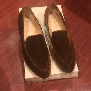Madewell Velvet Loafers